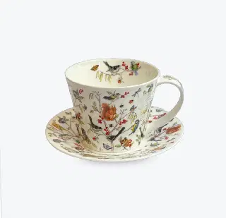 Tasse fine bone china Dunoon Busy Bees, porcelaine fine anglaise, Islay, vignette 3