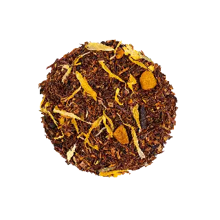 rooibos curcuma bio, Rooibos Curcuma & Vanille d'Or Bio Ombelle, mélange en vrac, vignette 2