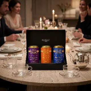Coffret 3 thés Masterpiece, coffret Mariage Frères, vignette 1