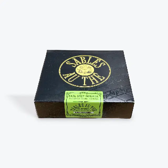 Sablés au thé Earl Grey Impérial