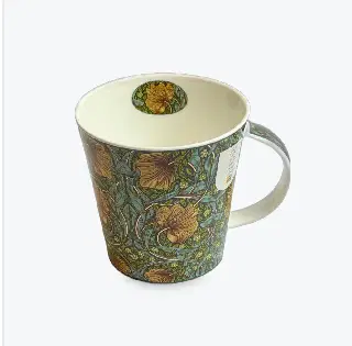 Mug fine bone china Dunoon Arts & Crafts, porcelaine fine anglaise, Cairngorm, vignette 1