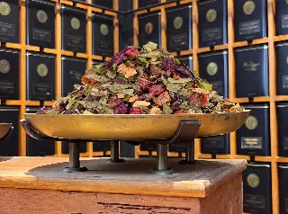 tisane gingembre verveine bio, Kundalini Gingembre Verveine Bio Ombelle, mélange en vrac, vignette 4
