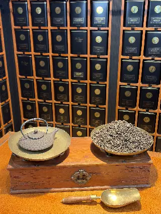 Ambre Bleu, thé bleu de Formose Mariage Frères, vignette 3