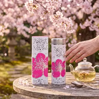 Sakura White Tea, thé blanc cerisier Mariage Frères, vignette 3