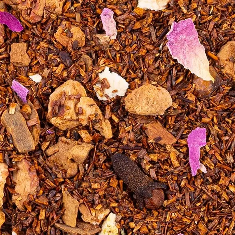 rooibos de noël bio, Rooibos Veillée de Noël Orange Bio Ombelle, mélange en vrac