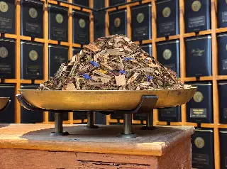 tisane ayurvédique pitta bio, Ayurvéda Pitta Menthe Bio Ombelle, mélange en vrac, vignette 4