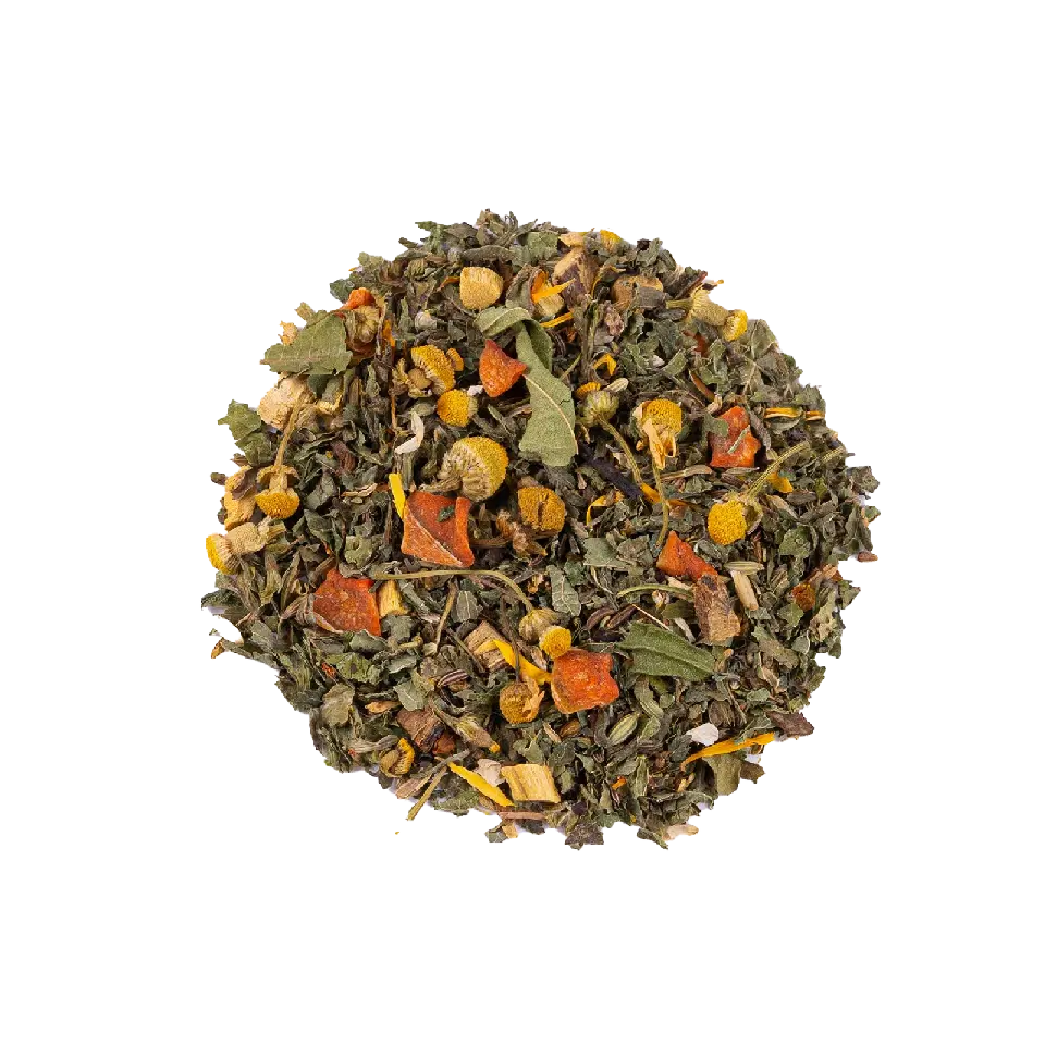 tisane mélisse camomille bio, Élixir Mélisse Camomille Fenouil Bio Ombelle, mélange en vrac