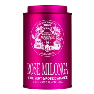 Rose Milonga, maté vert rose amande Mariage Frères, vignette 2