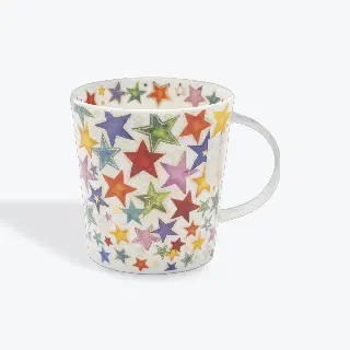 Mug fine bone china Dunoon Dazzle (Star), porcelaine fine anglaise, Lomond, vignette 1