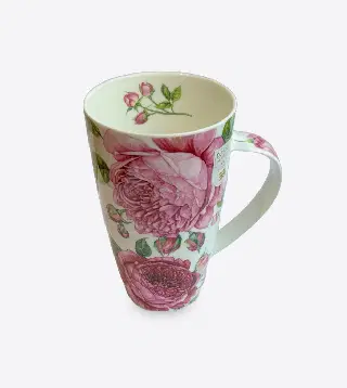 Mug fine bone china Dunoon Agapanthus, porcelaine fine anglaise, Henley, vignette 6