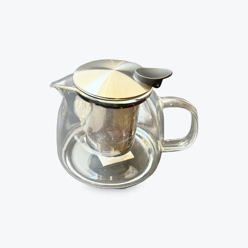 Théière en verre Finn 0,9 L infusion à vue