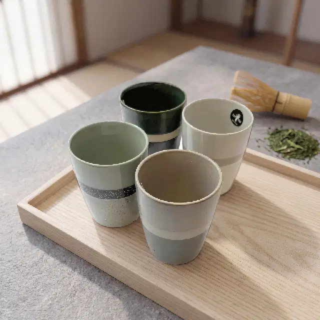 Tasse À Thé 'Sven', 200 ml, 4 Assorties Dans Un Emballage Cadeau