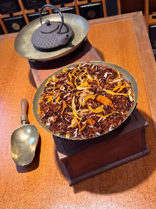 rooibos coco bio, Rooibos Colada Coco Ananas Bio Ombelle, mélange en vrac, vignette 3