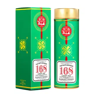 Lucky Tea 168, thé bleu fleurs de trèfle Mariage Frères, vignette 2