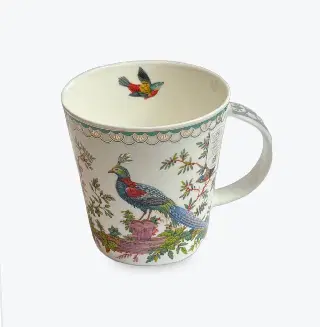 Mug fine bone china Dunoon Arts & Crafts, porcelaine fine anglaise, Cairngorm, vignette 23