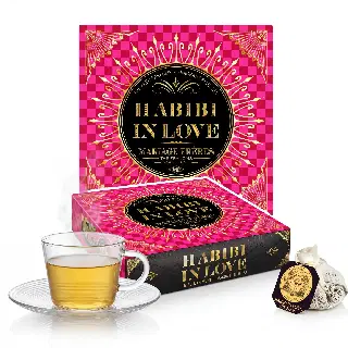 Habibi in Love, thé bleu au litchi Mariage Frères, vignette 4