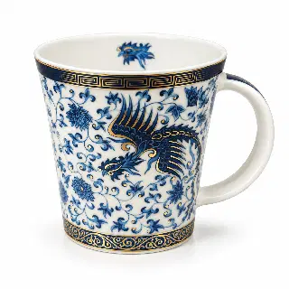 Mug fine bone china Dunoon Arts & Crafts, porcelaine fine anglaise, Cairngorm, vignette 4