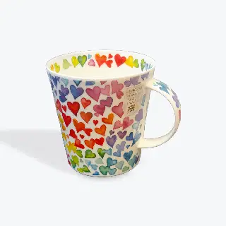 Mug fine bone china Dunoon Arts & Crafts, porcelaine fine anglaise, Cairngorm, vignette 8