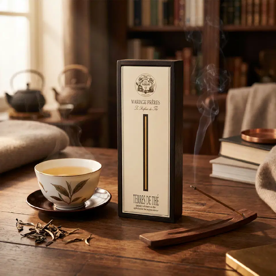 encens parfumé au thé Terres de Thé Mariage Frères
