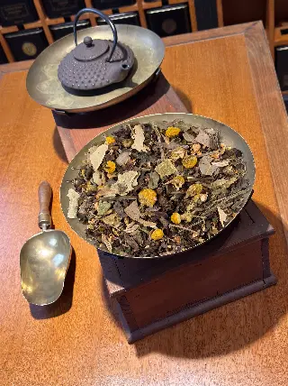 tisane fleur de sureau bio, Tisane Sureau & Camomille Bio Ombelle, mélange en vrac, vignette 3