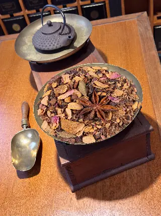 chai d'hiver bio, Chai d'Hiver Cannelle Gingembre Bio Ombelle, mélange en vrac, vignette 3