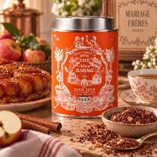 Tarte Tatin, rooibos pomme Mariage Frères, vignette 1