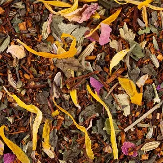 rooibos menthe poivrée bio, Rooibos Plume de Menthe Poivrée Bio Ombelle, mélange en vrac, vignette 1