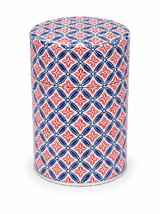 Boîte à thé washi Akemi Esprit Céladon, feuilles de ginkgo jaunes et grises, vignette 49