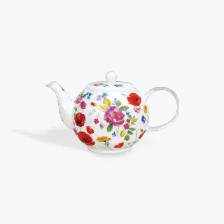 Théière fine bone china Dunoon Dovedale Harebell, porcelaine fine anglaise, Teapot Large, vignette 4