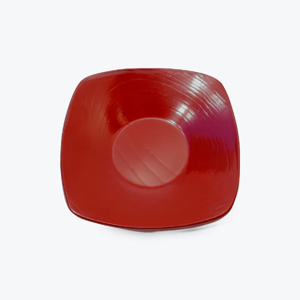 Sous-tasse rouge