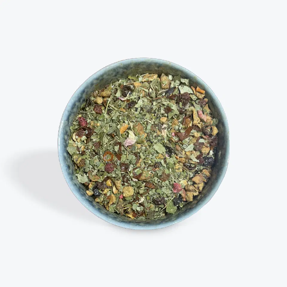 Infusion Murmure de la forêt : mûre, cassis, framboise, fraise des bois