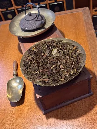 tisane dix herbes bio, Jardin des Dix Herbes Bio Ombelle, mélange en vrac, vignette 3