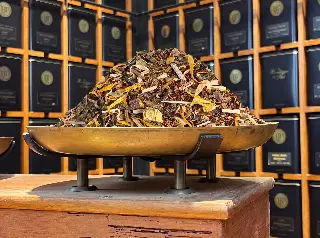 mélange du réveil bio, Réveil Rooibos & Thé Vert Bio Ombelle, mélange en vrac, vignette 4