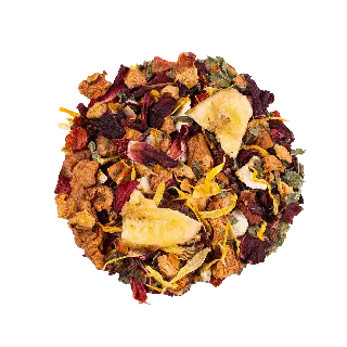 infusion fruits exotiques bio, Tribu Fruitée Orange Exotique Bio Ombelle, mélange en vrac, vignette 2