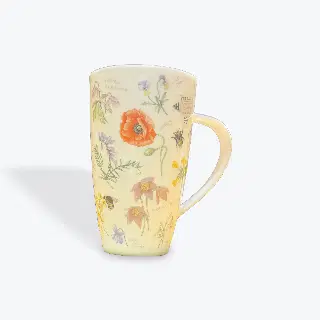 Mug fine bone china Dunoon Agapanthus, porcelaine fine anglaise, Henley, vignette 9