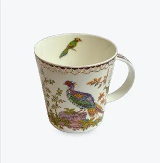 Mug fine bone china Dunoon Arts & Crafts, porcelaine fine anglaise, Cairngorm, vignette 11