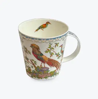Mug fine bone china Dunoon Arts & Crafts, porcelaine fine anglaise, Cairngorm, vignette 24