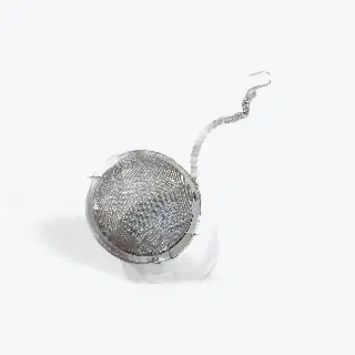 Infuseur à thé rond en acier inoxydable, vignette 1