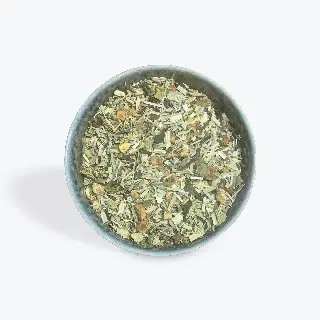 Mélange bio Esprit Libre : pêche, pomme, thé blanc et plantes, vignette 2