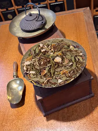 rooibos vert vanille bio, Rooibos Vert Vanille Orange Sanguine Bio Ombelle, mélange en vrac, vignette 3