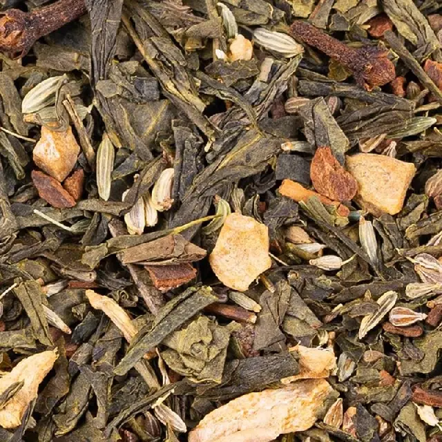 Chai Thé Vert Sencha Épicé Bio