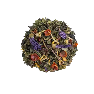 tisane tonique bio, Tisane Vive Ortie Menthe Bio Ombelle, mélange en vrac, vignette 2