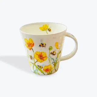 Mug fine bone china Dunoon Arts & Crafts, porcelaine fine anglaise, Cairngorm, vignette 3