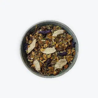 Infusion bio Magie du matin : cacao, menthe, pomme et coco, vignette 1