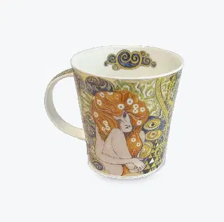 Mug fine bone china Dunoon Arts & Crafts, porcelaine fine anglaise, Cairngorm, vignette 2