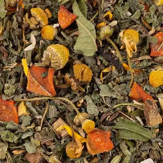 tisane mélisse camomille bio, Élixir Mélisse Camomille Fenouil Bio Ombelle, mélange en vrac, vignette 2