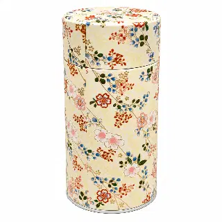 Boîte à thé washi Arida 150 g Esprit Céladon, grues blanches sur fond vert, vignette 9