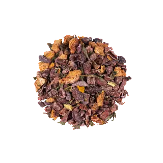 infusion menthe chocolat bio, Menthe Chocolat Fondante Bio Ombelle, mélange en vrac, vignette 2