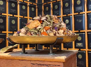 infusion gingembre citron soir bio, Lune de Gingembre Citron Bio Ombelle, mélange en vrac, vignette 4