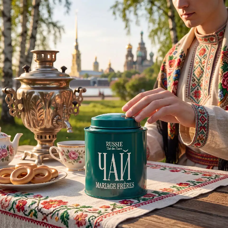 Thé des Tzars, thé noir Russie Mariage Frères